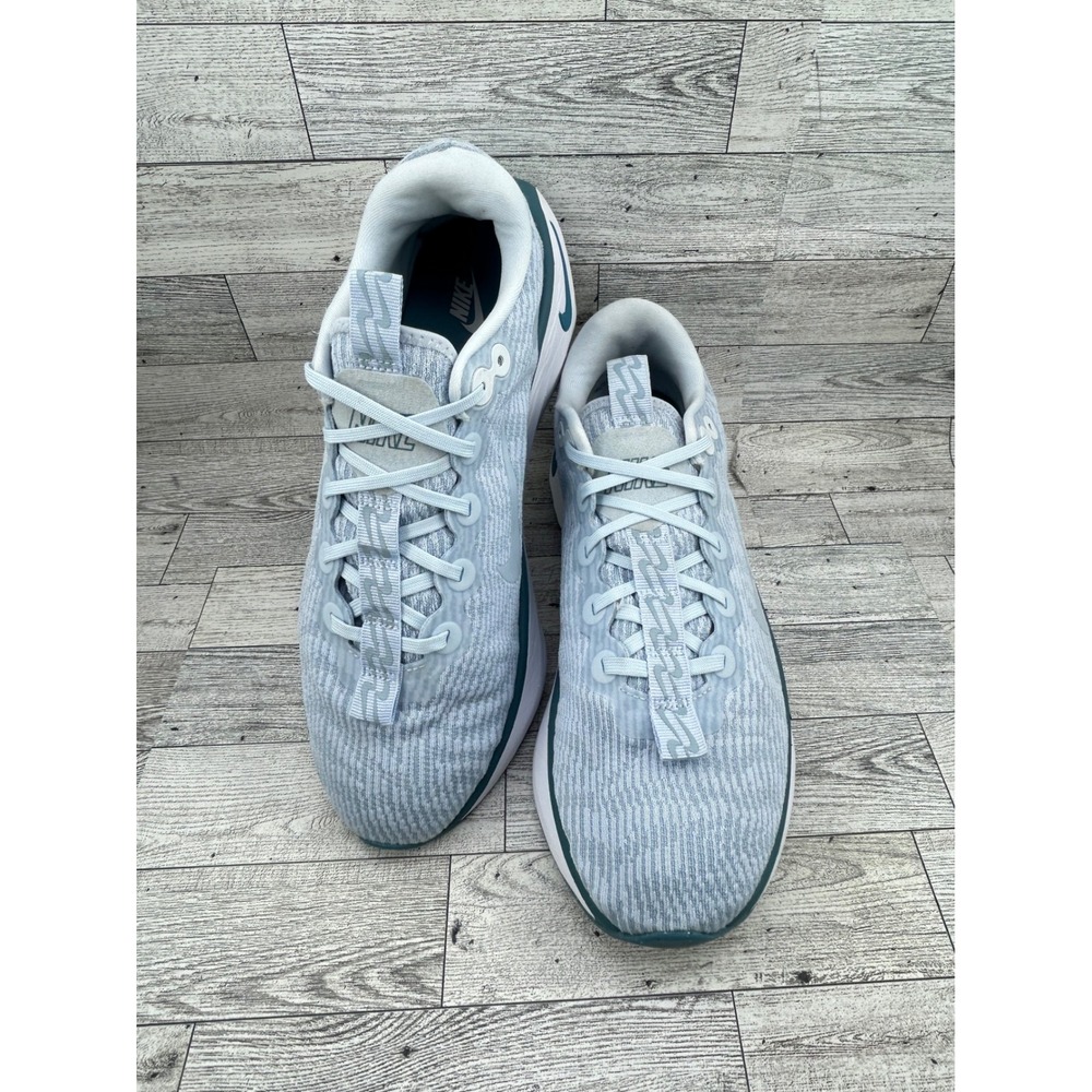 Nike Motiva Walking Shoes Women 12 Sky Blue Teal Rocker Sole Sneakers DV1238-400